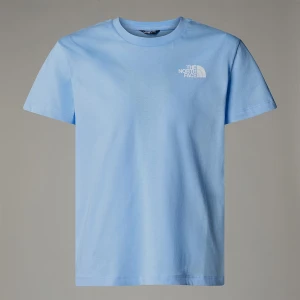 The North Face Dziewczęcy T-shirt O Luźnym Kroju Redbox Cornflower Rozmiar L female