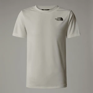 The North Face Dziewczęcy T-shirt Reaxion White Dune Rozmiar XS female