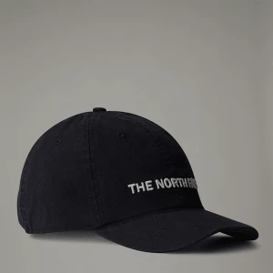 The North Face Głęboka Czapka Z Daszkiem Norm Tnf Black-washed-horizontal Logo Rozmiar Rozmiar uniwersalny male