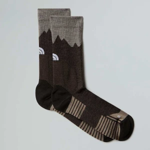 The North Face Górskie Skarpety Turystyczne Do Połowy Łydki Smokey Brown-mushroom Grey Rozmiar M male
