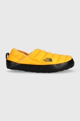 The North Face kapcie MEN S THERMOBALL TRACTION MULE V kolor pomarańczowy NF0A3UZNZU31