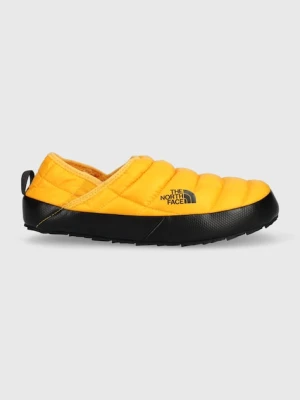 The North Face kapcie MEN S THERMOBALL TRACTION MULE V kolor żółty NF0A3UZNZU31