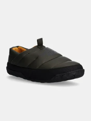 The North Face kapcie Nuptse Mule kolor zielony NF0A5G2FBQW1