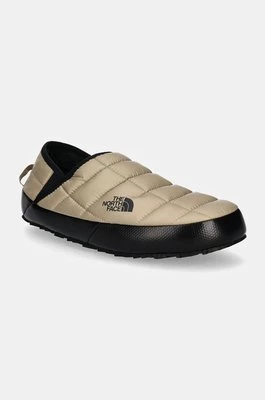 The North Face kapcie Thermoball Traction Mule V kolor beżowy NF0A3UZNVJU1