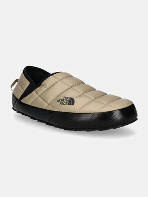 The North Face kapcie Thermoball Traction Mule V kolor beżowy NF0A3UZNVJU1