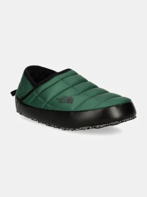 The North Face kapcie Thermoball Traction Mule V kolor zielony NF0A3V1HS9W1