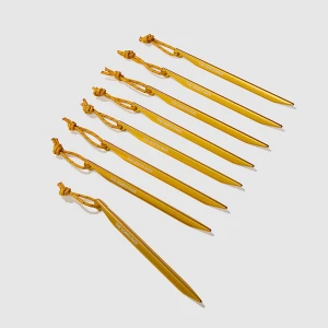 The North Face Kołki V-stake M (8 Sztuk) Summit Gold Rozmiar Rozmiar uniwersalny male