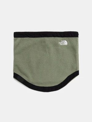 The North Face komin Denali kolor zielony gładki NF0A8884BO91
