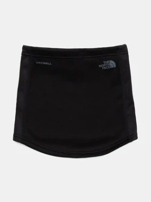 The North Face komin Windwall kolor czarny gładki NF0A8CHSJK31