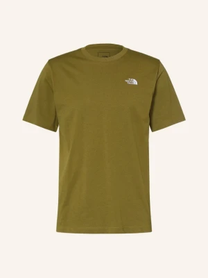 The North Face Koszulka Evolution Simple Dome gruen OLIWKOWY
