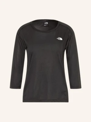The North Face Koszulka Funkcyjna Tanken Z Rękawami 3/4 schwarz