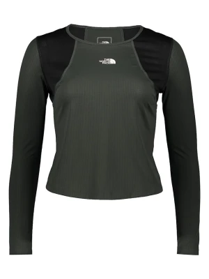 The North Face Koszulka funkcyjna w kolorze oliwkowo-czarnym rozmiar: XS