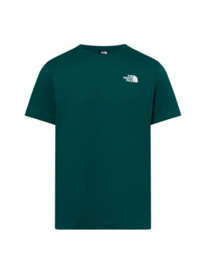The North Face Koszulka męska - Celebration Mężczyźni Bawełna zielony jednolity,