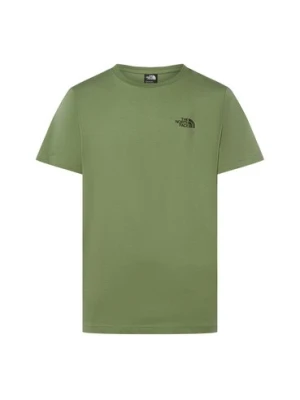 The North Face Koszulka męska - Dome Photo Mężczyźni Bawełna zielony jednolity,