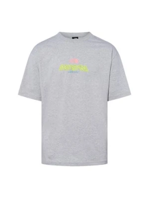 The North Face Koszulka męska - Expedition Celebration Mężczyźni Bawełna szary nadruk,