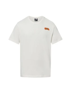 The North Face Koszulka męska Mężczyźni Bawełna biały jednolity,