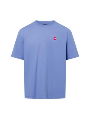 The North Face Koszulka męska Mężczyźni Bawełna lila|czerwony jednolity,