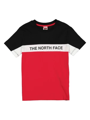 The North Face Koszulka "Rochefort" w kolorze czarno-czerwonym rozmiar: XL