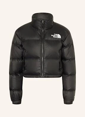 The North Face Krótka Kurtka Puchowa schwarz