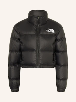 The North Face Krótka Kurtka Puchowa schwarz