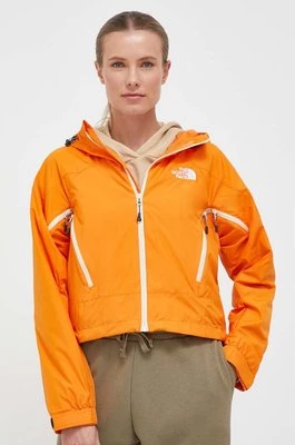 The North Face kurtka damski kolor pomarańczowy przejściowa