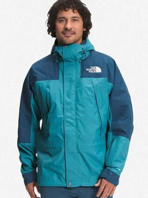 The North Face kurtka Dryvent Jacket męska kolor turkusowy przejściowa NF0A52ZT9NQ-NIEBIESKI