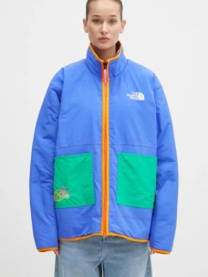 The North Face kurtka dwustronna TNF x Yinka Ilori kolor multicolor przejściowa NF0A89UA7EO1