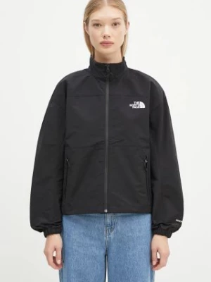 The North Face kurtka Easy Wind Track Jacket damska kolor czarny przejściowa oversize NF0A88Z7JK31