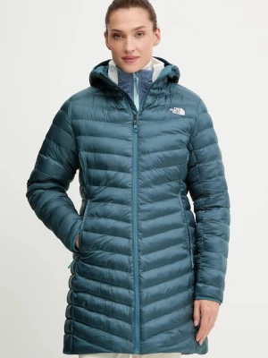 The North Face kurtka Huila kolor turkusowy przejściowa NF0A8DW7BQ51