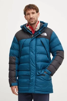 The North Face kurtka Limbara męska kolor turkusowy zimowa NF0A89G31NO1