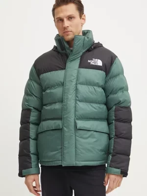 The North Face kurtka Limbara męska kolor zielony zimowa NF0A89EGHCH1