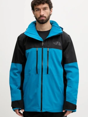 The North Face kurtka narciarska Chakal kolor niebieski NF0A87Y6DDO1