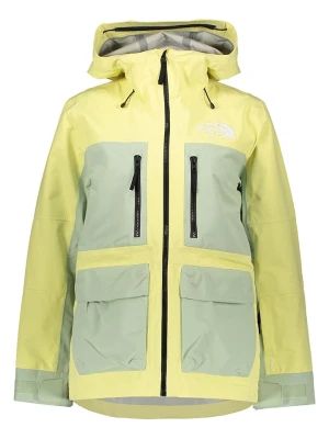 The North Face Kurtka narciarska "Dragline" w kolorze żółto-zielonym rozmiar: XS