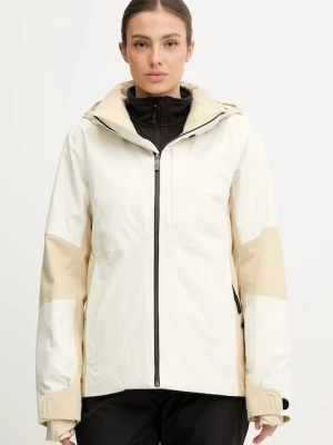 The North Face kurtka narciarska Lenado kolor beżowy NF0A8DDSTOB1