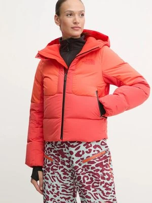 The North Face kurtka narciarska puchowa Cold Spell kolor czerwony NF0A87WT4ZI1