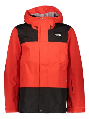The North Face Kurtka narciarska w kolorze czerwono-czarnym rozmiar: M
