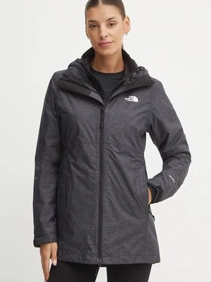 The North Face kurtka outdoorowa Hikesteller Triclimate kolor szary NF0A55H34HF1