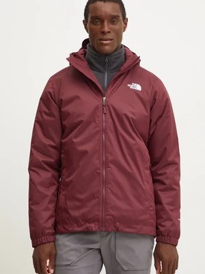 The North Face kurtka outdoorowa Quest Insulated kolor bordowy NF00C30229O1