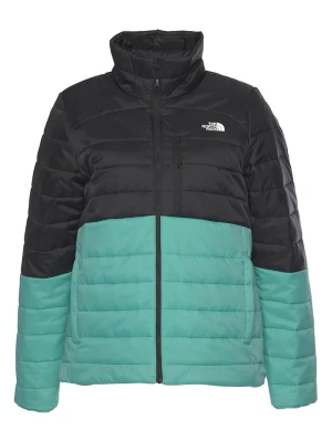 The North Face Kurtka pikowana w kolorze miętowo-czarnym rozmiar: L