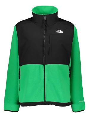 The North Face Kurtka polarowa "Plus Denali" w kolorze zielono-czarnym rozmiar: 1X