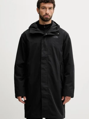 The North Face kurtka przeciwdeszczowa Nukabira kolor czarny przejściowa NF0A8DWCJK31