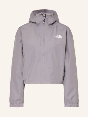 The North Face Kurtka Przeciwdeszczowa Quest Mono Cropped grau SZARY