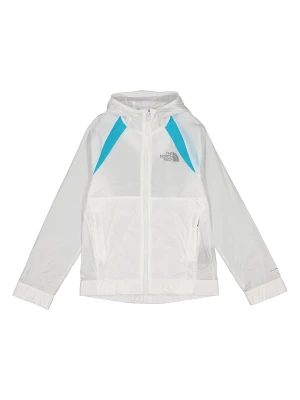 The North Face Kurtka przeciwwiatrowa w kolorze biało-błękitnym rozmiar: XL