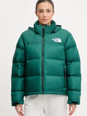 The North Face kurtka puchowa 1996 Retro Nuptse kolor zielony zimowa NF0A3XEO1KI1