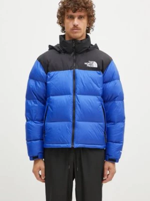 The North Face kurtka puchowa 1996 Retro Nuptse męska kolor niebieski zimowa NF0A3C8DCZ61