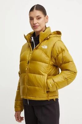 The North Face kurtka puchowa 2000 Retro Nuptse Jacket damska kolor żółty zimowa NF0A831FECJ1