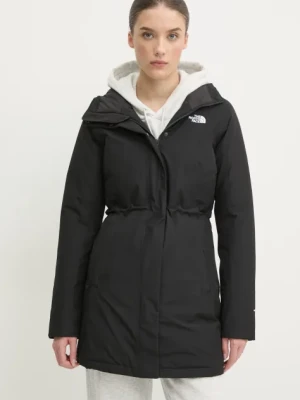 The North Face kurtka puchowa Brooklyn damska kolor czarny zimowa NF0A4M8X4H01