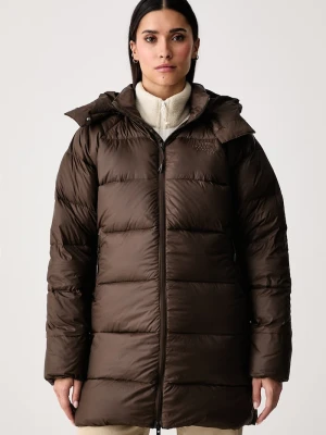 The North Face kurtka puchowa damska Hydrenalite brązowy