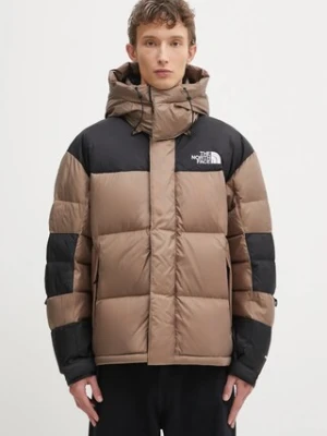 The North Face kurtka puchowa Hmlyn Baltoro Jacket kolor brązowy zimowa NF0A832GDHL1