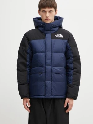 The North Face kurtka puchowa HMLYN Down kolor granatowy zimowa NF0A4QYX92A1